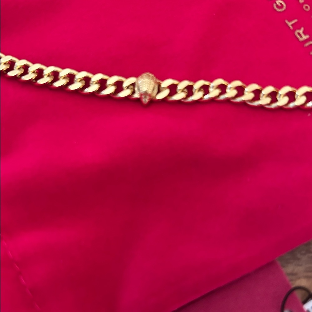 Kurt Geiger Signature Eagle Gold Line Bracelet - Picture 4 of 5